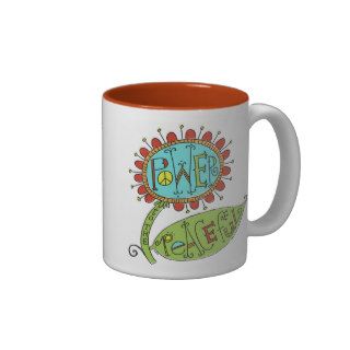 "Power to the Peaceful" Mug