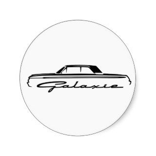 1962 63 Ford Galaxie Classic Car Design Stickers