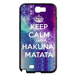 Lion King Hakuna Matata No Worries For The Rest of Your Days Durable HARD Samsung Galaxy Note 2 N7100 Case By Every New Day: Electronics