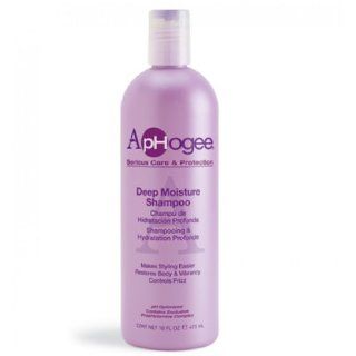 APHOGEE Deep Moisture Shampoo Enlivens Dry & Dull Hair 16oz/473ml : Standard Hair Shampoos : Beauty