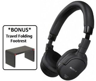 Sony MDR NC200D Digital Noise Canceling Headphones with **BONUS** Travel Folding Footrest: Electronics