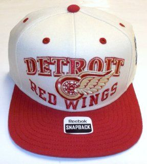 Reebok Detroit Red Wings 2014 NHL Winter Classic Snapback Adjustable Hat : Hockey Equipment : Sports & Outdoors