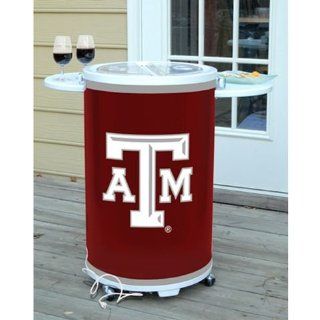 Texas A&M University Aggies Mini Fridge Tailgating Station : Sports Fan Coolers : Sports & Outdoors
