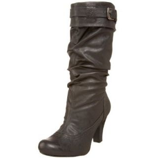 Madden Girl Women's Sheldun Boot,Gray Paris,6.5 M US: Shoes