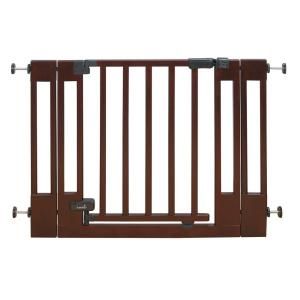 Summer Infant Sure and Secure Deluxe Top of Stairs Wood Walk Thru Gate 07840