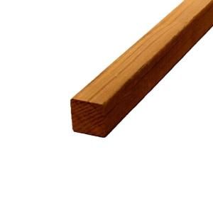 2 in. x 2 in. x 12 ft. S4S Clear Cedar Lumber ST0510824
