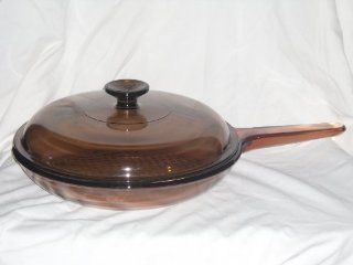 Corning Vision Visionware Amber 10" Frying Pan w/Lid : Other Products : Everything Else