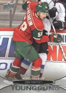 2011 12 Upper Deck Hockey #474 Kris Fredheim YG RC Minnesota Wild NHL Rookie Trading Card: Sports Collectibles