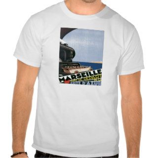 Vintage Marseille Cote D'azur T Shirts