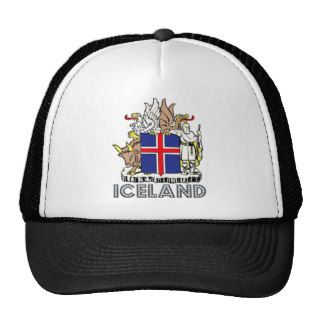 Iceland Coat of Arms Hat