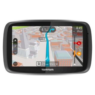 TomTom GO 500 Portable 5 Touch Screen GPS Navigator   Black/Gray (1FA501901)