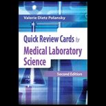 Quick Review Cards for Medical Lab. Science