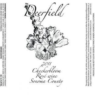 2011 Deerfield Ranch Winery Rose Sonoma Valley Estate Vineyard 750 mL: Robert Rex: Wine