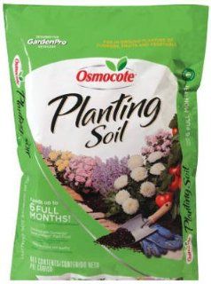 Scotts Company GP73451940 Osmocote Planting Soil, 1 Cubic Feet : Fertilizers : Patio, Lawn & Garden