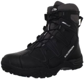 Salomon Men's Snowcat WP Shoe,Black/Autobahn/Autobahn,7 M US: Shoes