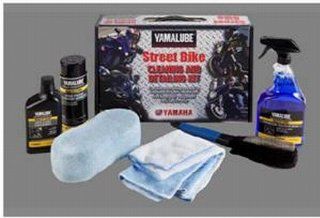 Yamaha Yamalube Street Bike cleaning and detailing kit ACC YAMAC ST BK: Automotive