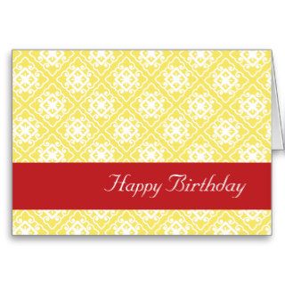 Happy Birthday Asian Print Card