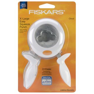 Fiskars Extra Large Cloud Squeeze Punch Fiskars Punches