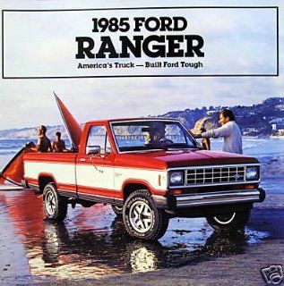 1985 Ford Ranger pickup truck vehicle brochure  