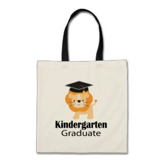 Cute Lion Kindergarten Graduation Gift Canvas Bags
