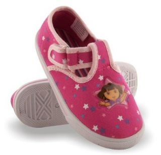 Dora the Explorer Toddler Girls Canvas Shoes   Pink Size 7: Sandals: Shoes