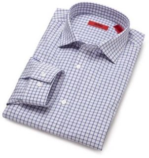 HUGO BOSS Men's Enderson X Slim Fit Dress Shirt, Light/Pastel Purple, 15R at  Mens Clothing store