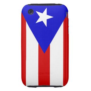 puerto rico country flag case iPhone 3 tough cases