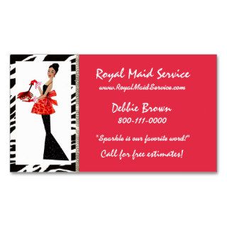 HouseKeeping Diva Business Cards