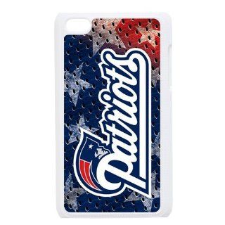 New England Patriots Customized Case for IPod Touch 4 : MP3 Players & Accessories