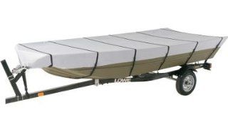 Aluminum Jon Boat Cover for SF Outboard 18'6" 19'5" w/ 84" Beam   Sharkskin Supreme : Boating Equipment : Sports & Outdoors