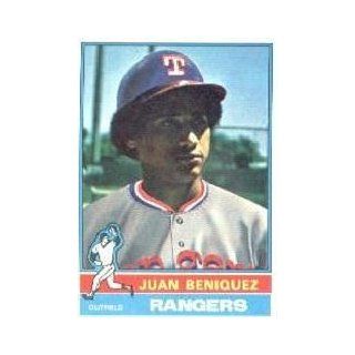 1976 Topps #496 Juan Beniquez   EX MT: Sports Collectibles
