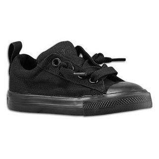 Converse Kids Chuck Taylor All Star Street Ox (Infant/toddler) (7, Black) Shoes