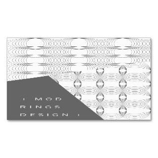 Mod Rings *01 Designer Profile Card Template  Business Cards