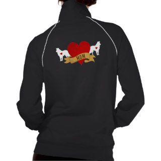 Border Collie [Tattoo style] Track Jackets