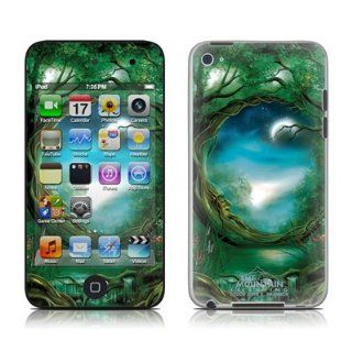 Moon Tree Design Protector Skin Decal Sticker for Apple iPod Touch 4G (4th Gen) : MP3 Players & Accessories