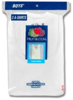 Fruit of the Loom Boy's 3 Pack A shirt   #501B Clothing