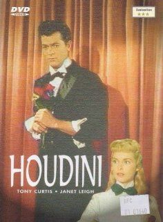 Houdini DVD   Tony Curtis, Janet Leigh (Import Edition)   BY GOLDEN CLASSIC COLLECTIBLES: Movies & TV
