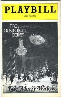 Playbill Australian Ballet Merry Widow New York 1976 : Everything Else