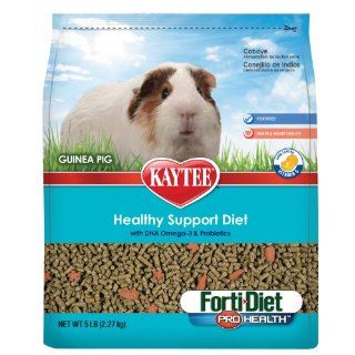 Kaytee Forti Diet Pro Health Food for Guinea Pig, 5 Pound : Pet Food : Pet Supplies