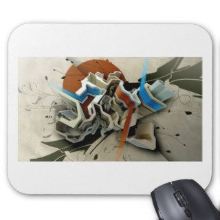 3D Design Widescreen Wallpapers no 028 Mousepads