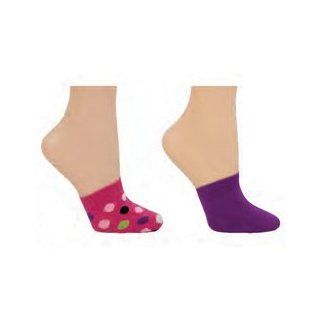 Capezio Women's 2 Pair Toe Cap Socks PINK Clothing