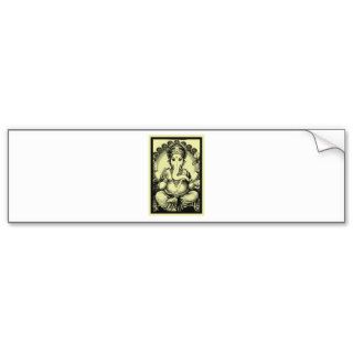 LORD GANESHA BUMPER STICKER