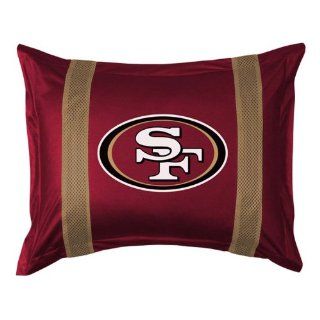 NFL San Francisco 49ers Sideline Sham : Pillow Shams : Sports & Outdoors