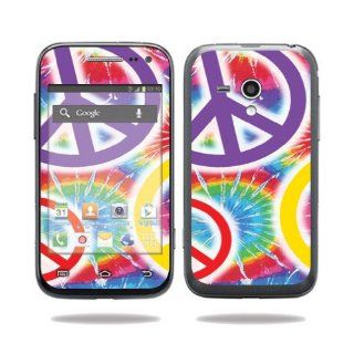 Protective Vinyl Skin Decal Cover for Samsung Galaxy Rush Cell Phone M830 Boost Mobile Sticker Skins Peaceful Explosion: Electronics