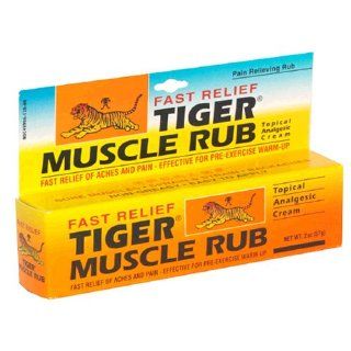 Tiger Muscle Rub, Topical Analgesic Cream, 2 Ounces (57 g): Health & Personal Care