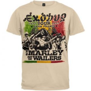 Bob Marley   Exodus Tour Soft T Shirt: Clothing
