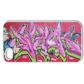 Self Design iphone Hard Cover Graffiti Design for iPhone 4,4S DIY Style 7075: Cell Phones & Accessories