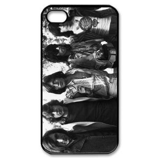 Custom The Rolling Stones Cover Case for iPhone 4 WX5862 Cell Phones & Accessories