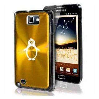 Samsung Galaxy Note i9220 i717 N7000 Gold F145 Aluminum Plated Hard Case Penguin: Cell Phones & Accessories