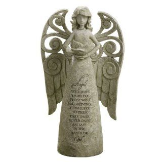 Grasslands Road Loving Thoughts "Angels are Always There" Angel Figurine with Dove (Discontinued by Manufacturer) : Outdoor Statues : Patio, Lawn & Garden